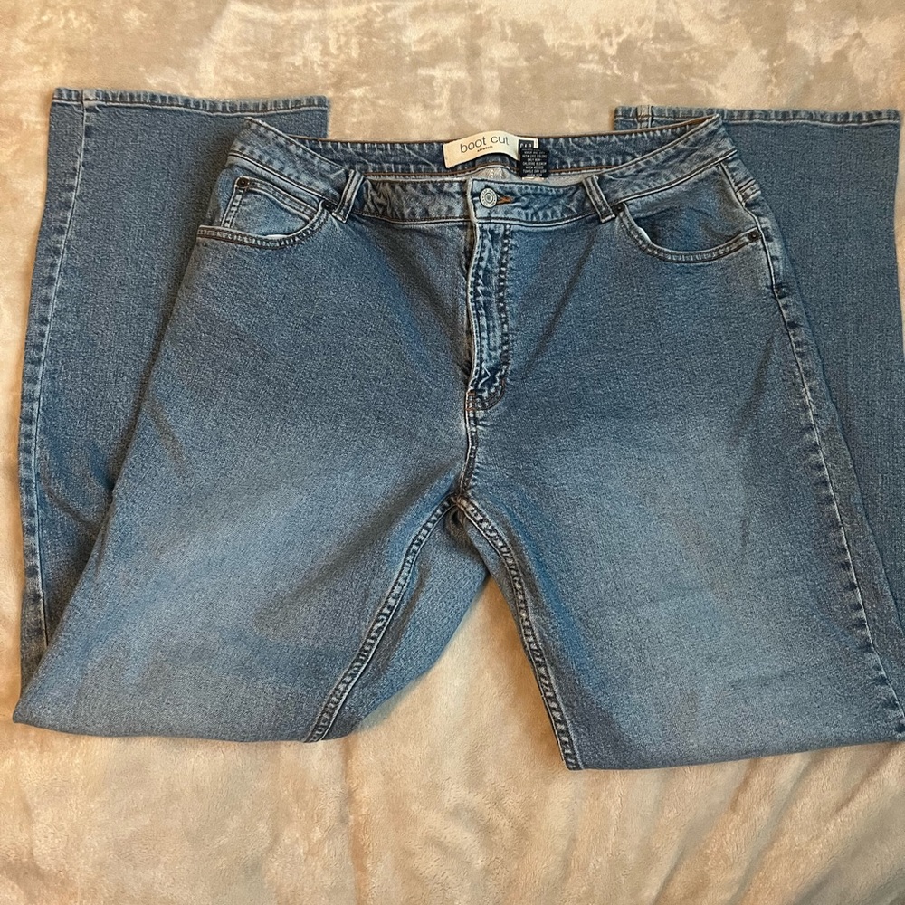 Cute Gap Stretch Bootcut Denim Jeans sz 16R